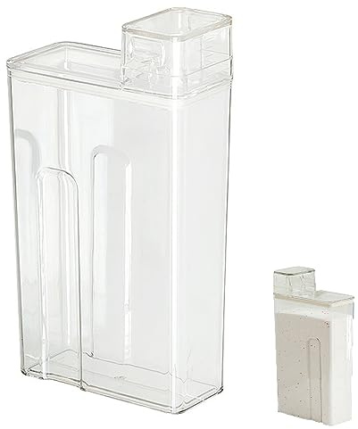 EBbels Liquid Soap Dispenser Bottle, 1200ml Laundry Detergent Dispenser Bottles, Reusable Washing Powder Storage Detergent Container with Cap for Laundry Room