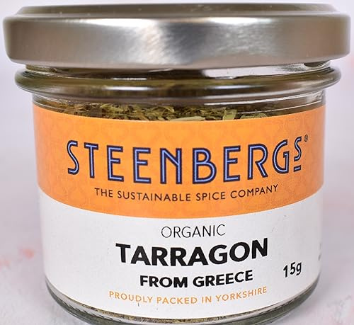 Steenbergs Organic Tarragon Dried Herb Standard Jar - 15g