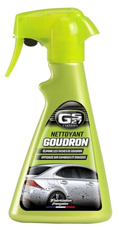 GS27 - Nettoyant Goudron Voiture - Enlève Les Taches de Goudron, Cambouis, Graisses - Spray 250 ML
