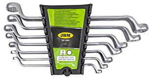 JBM Set DE 7 Llaves ACODADAS DE 2 Bocas Estrella