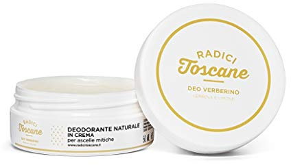 Deo Verberino deodorante Naturale in Crema Radici Toscane 50 ml deodoranti biologici e naturali