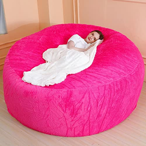 JYMYGS Sitzsack Sessel Riesensitzsackhülle Sitzsack, Sitzsack-Bezug Ohne Füllung, In & Outdoor Sitzsäcke Kissen Sofa Hocker Sitzkissen Bodenkissen, Kinder & Erwachsene Bean Bag Möbel Kissen