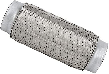 rohr Auspuff 40Mm,ibles Auspuffrohr,Kfz-Auspuff-Verlängerungsrohre,2,5 X 8 Zoll Auspuff-rohr,Edelstaheflecht,ibles Gelenk,pplungsrohr,ll Für Auto