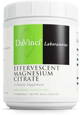 DaVinci Labs - Effervescent Magnesium Citrate - 75 Servings - 18.22 Oz