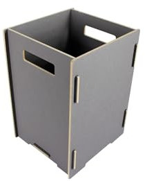 Werkhaus Papierkorb, Farbe:Dunkelgrau