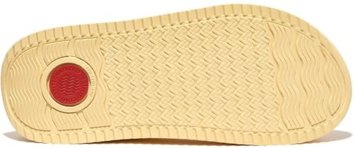 Fitflop Surff Webbing rygg-remsandaler för kvinnor, Mellow gul, 37 EU