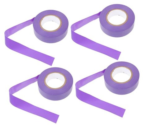BUGUUYO 4piezas Cinta Aislante De Pvc Cinta Eléctrica De Alta Resistencia Térmica Para Envolver Cables y Alambres Para Herramientas Eléctricas Interiores y Exteriores