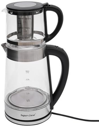 Teekocher,Teemaschine,Wasserkocher,Elektrischer Glas-Wasserkocher,Tragbarer Heißwasserkocher