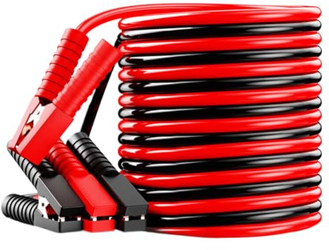 Tanxemery Cables de Arranque Resistentes,Resistentes Cables de Arranque - Asistencia en Carretera con Pinzas para Baterías Descargadas de Coches 12V 24V