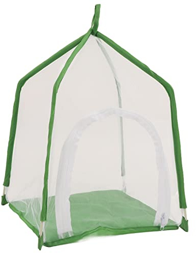 KIMISS Exquisite House Shaped Ct Cage - Ideal for Butterflies, Mantises, and E Onal Science Experiments in Ornamental Gardening