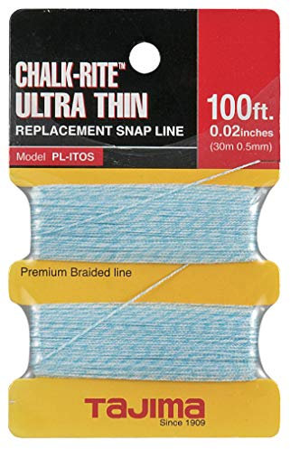 Tajima Ersatzschnur ULTRA THIN für Schlagschnurgeräte (30 m x 0.5 mm) – PLITOS