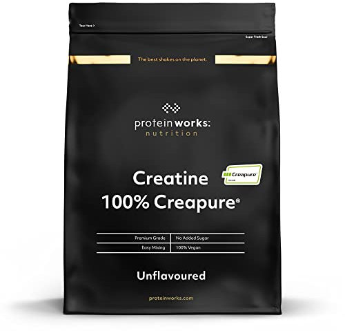 THE PROTEIN WORKS Pure Creatine (Creapure), Unflavoured, 50 Servings, 250 g