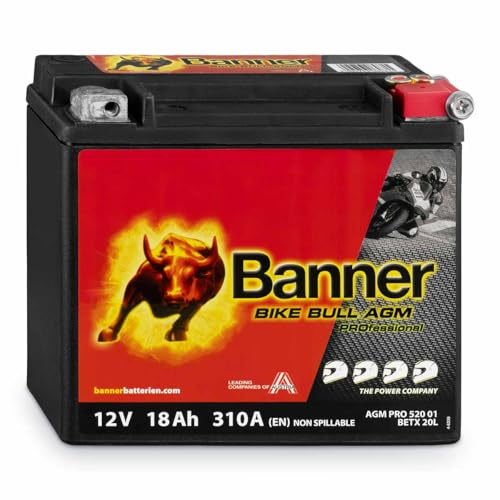 Banner AGM Pro 520 01 batteri Moto Bike Bull