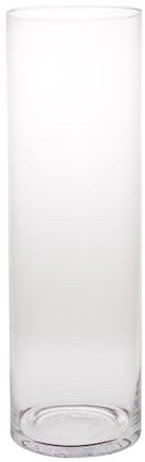 CREAFLOR HOME Bodenvase, Dekoglas Maida Zylinder H. 60cm D. 19cm transparent Glas Duif