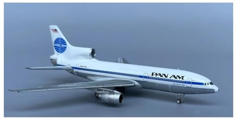 LIUSANG Scale aircraft 1/400 For American PAN AM L-1011 Aircraft Model N507PA Alloy Collection Model Display Plane Model Gifts Suitable for display