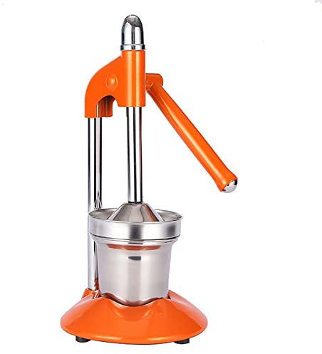 Exprimidor Manual de Frutas, exprimidor de cítricos de Grado Comercial, exprimidor Manual de Acero Inoxidable para Limones, exprimidor Profesional para limón, Lima, Granada y Naranja