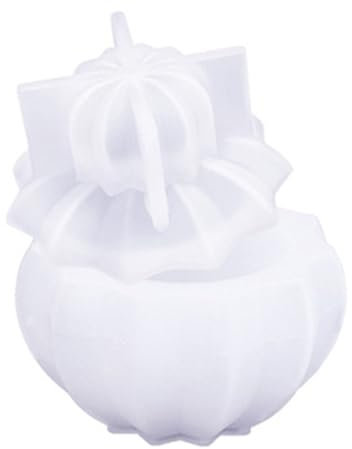 Vaso resistente della cassa dei monili del silicone di alte temperature con il coperchio che fa il candeliere facile Demold della muffa