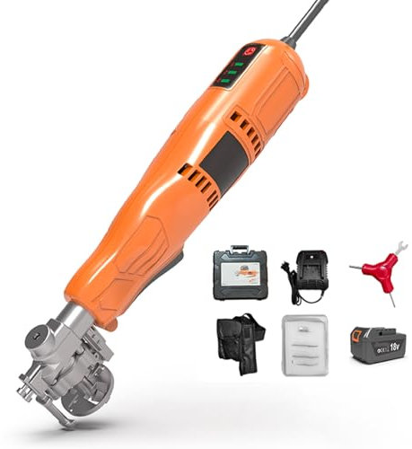 XDTKJDZ Electric Rubber Tapping Knife, Resin Harvesting Knife, Tree Bark Cutters, 3-speed Adjustment, Cutting Thickness 0-2.0 Mm, for Rubber and Resin Collection