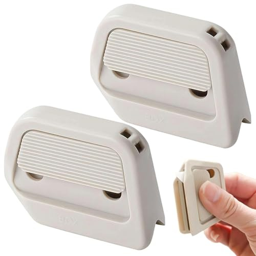Rarelittle Coupe-boîte magnétique rétractable, ouvre-boîte en céramique, ouvre-paquet, portable pour la maison ou le bureau, couteau ouvre-boîte de sécurité pour emballage express et carton (Kaki x 2)