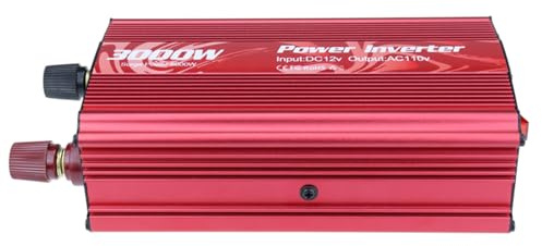 Inverter Di Potenza Da 3000 Watt, Convertitore Di Trasformatore Di Tensione Da 220V A 110V, Inverter Di Potenza A Onda Sinusoidale Modificata Per Emergenza In Viaggio In Campeggio
