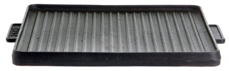 PaellaWorld 3838 Grillplatte aus Gusseisen massiv, 38 x 38 cm