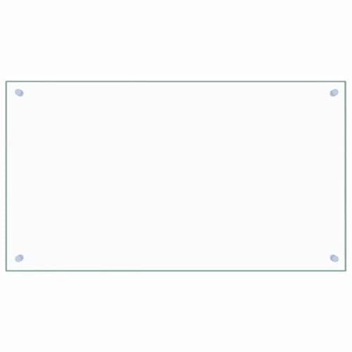 vidaXL Küchenrückwand Transparent 90×50 cm Hartglas