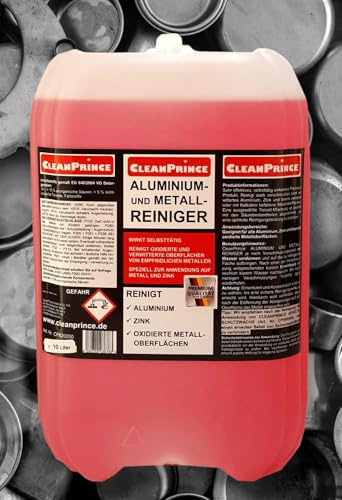 Nettoyant pour aluminium et zinc - 10 l - Pour surfaces métalliques oxydées