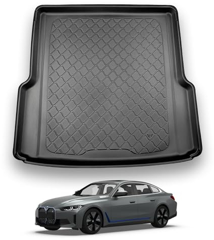 NOMAD Boot Liner Mat for BMW i4 Gran Coupe 2021+ | Premium Anti-Slip TPE Car Boot Protector Tray, Waterproof Raised Edge Trunk Mat, Easy Clean Cargo Floor Liner