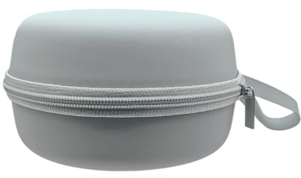 Wilgure Bolsa de transporte portátil para ratón, resistente al agua, a prueba de golpes, bolsa de almacenamiento de viaje, funda protectora para ratón inalámbrico