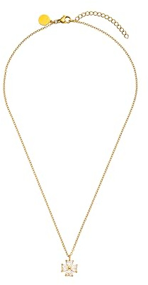Purelei Ehā Lau Kette – Halskette mit Kleeblatt-Anhänger & Zirkonia, wasserfest & verstellbar – Edelstahl, 14K vergoldet, 18K rosévergoldet oder silberfarben
