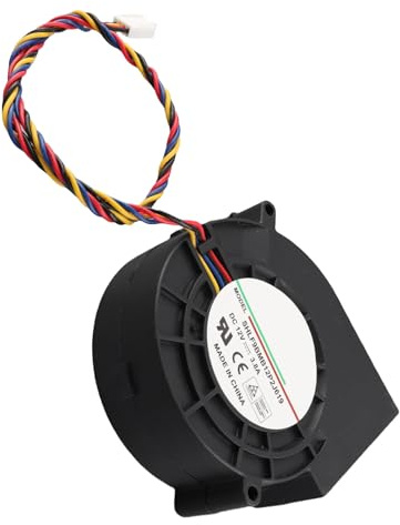 Xiuganpo Ventilateur de Refroidissement sans Balais, Souffle Centrifuge DC 12V 7000 Tr/Min pour la Ventilation de Levage