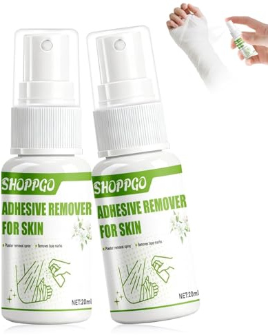 40ml Adhesive Remover for Skin, Stoma Adhesive Remover Spray, Plaster Remover for Skin, Also Used to Remove Bandages and Residual Glue, Silky Touch