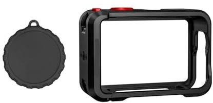 for DJI Osmo Action 6 Metall Käfig Mit Objektiv Kappe Aluminium Legierung Schutz Rahmen Kamera Halterung Fall for OA6 Zubehör