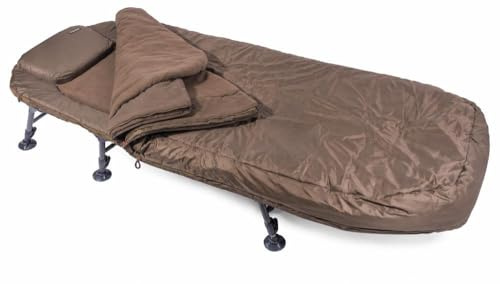 Ultimate BankBase Sleeping System 5 Season (Karpfenliege + 2-lagiger Schlafsack) - Karpfenliege