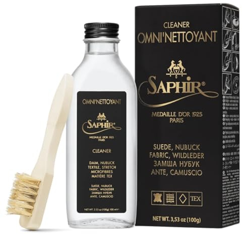 SAPHIR Medaille d’Or Omni’Nettoyant - Nubuck & Suede Cleaner Shoe Shampoo