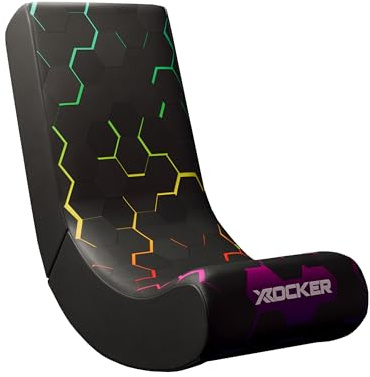 X Rocker Video Rocker Bodensessel für Kinder - Neo Hex Design