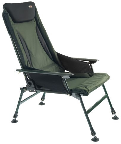 Cormoran PRO CARP Karpfenstuhl mit Armlehnen, Modell 7300, Luxus Karpfenstuhl der Extraklasse