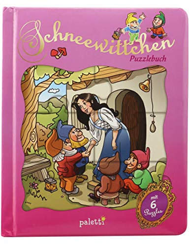 paletti Puzzlebuch Schneewittchen Vorlesebuch mit 6 Puzzles