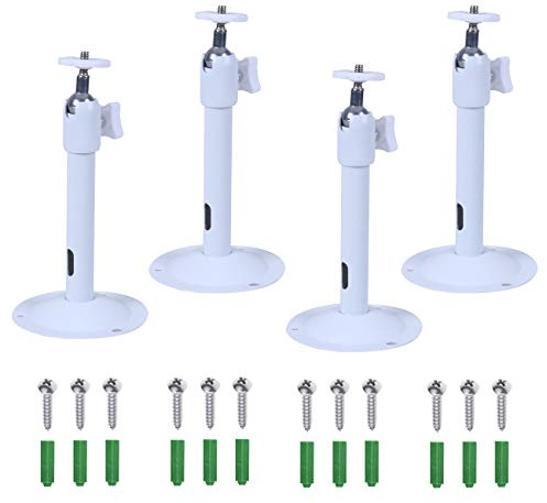 Folgtek Supporto universale da parete per montaggio a soffitto, bianco, 4 pezzi