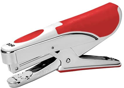 Dohe - Grapadora Tenaza ergonómica - Color rojo