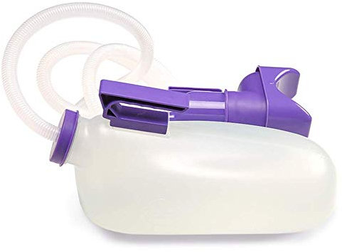 Urinario, Interfaz De Silicona De Gran Capacidad para Mujer, Apto para Piel A Prueba De Fugas con Cubierta, Catéter Desmontable Antiolor, Limpieza Conveniente