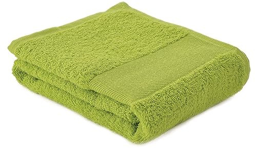 Arowell Sporthandtuch Fitnesshandtuch 130 x 30 cm - 500 Gramm - Hellgrün (1 Stück)