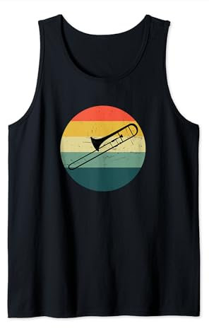 Trombone Blechbläser Herren Posaunist Jazz Posaune Tank Top