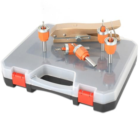 Juego de brocas Forstner de 6 uds con bandas de borde, alicates de perforación, broca avellanadora, Extractor de tornillos para carpintería, perforación de madera de demolición