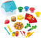 PLAY Knetset Sandwich 19-TLG. Tragekoffer 4 Dosen Knete Formen Werkzeug +3J