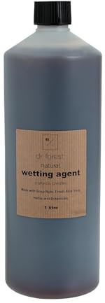 Dr Forest Natural Wetting Agent for Plants & Lawns - Soap Nut & Aloe Vera Surfactant for Foliar Sprays, Soil & Turf - Wets Dry, Compacted & Hydrophobic Soil & Lawns - 1 Litre - Stockport