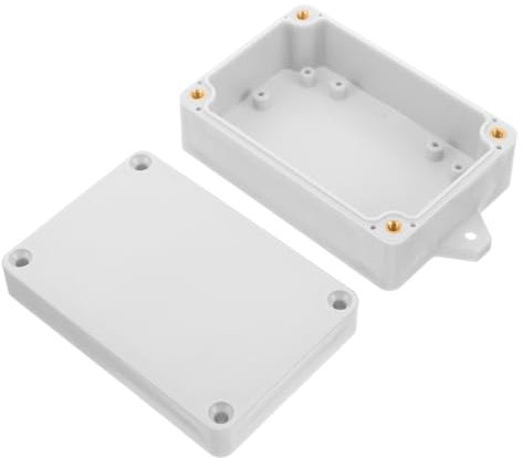 DOITOOL Junction Box Outdoor Plastic Electrical Box for Weatherproof Cable and Electronic Wire Use in Garden Patio