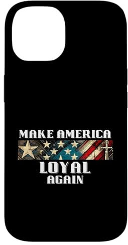 Machen Sie Amerika wieder loyal USA Stars & Stripes Hülle für iPhone 14