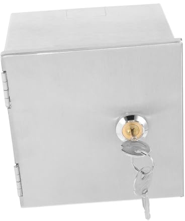 Abaodam Scatola Stagna Per Prese Elettriche Da Parete Con Serratura Protezione Resistente Alle Intemperie Per Esterni e Interni Facile Installazione Per Ufficio e Casa