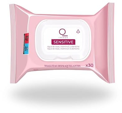 Toallitas Desmaquillantes Piel Sensible Imaqe con Rosas – 30 Unidades